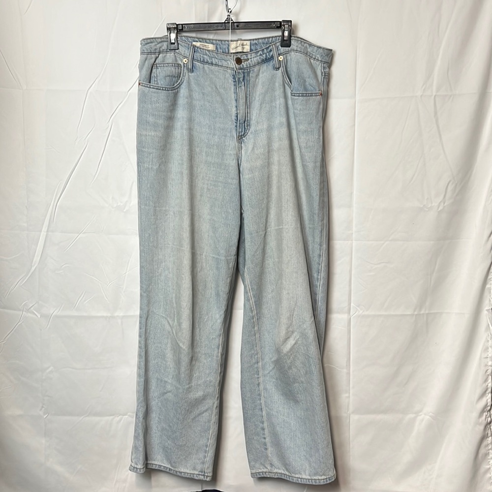 UNIVERSAL thread, relaxed, wide, leg, women’s denim jeans.